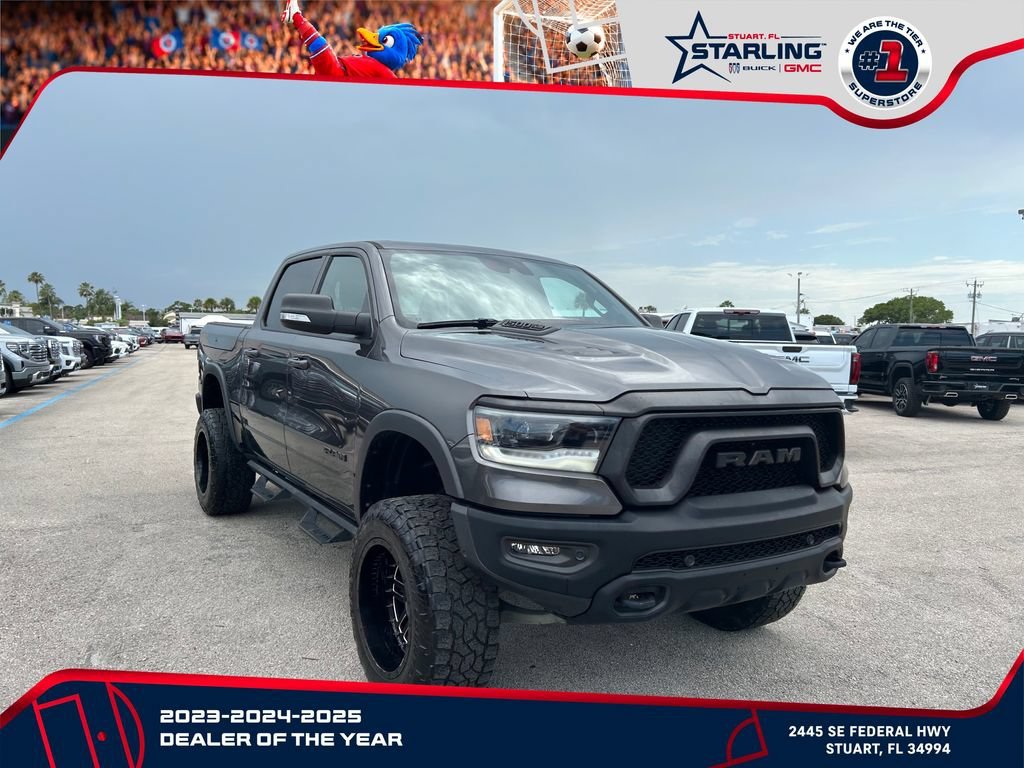 Used 2021 Gray Ram Rebel Crew Cab 4x4 5