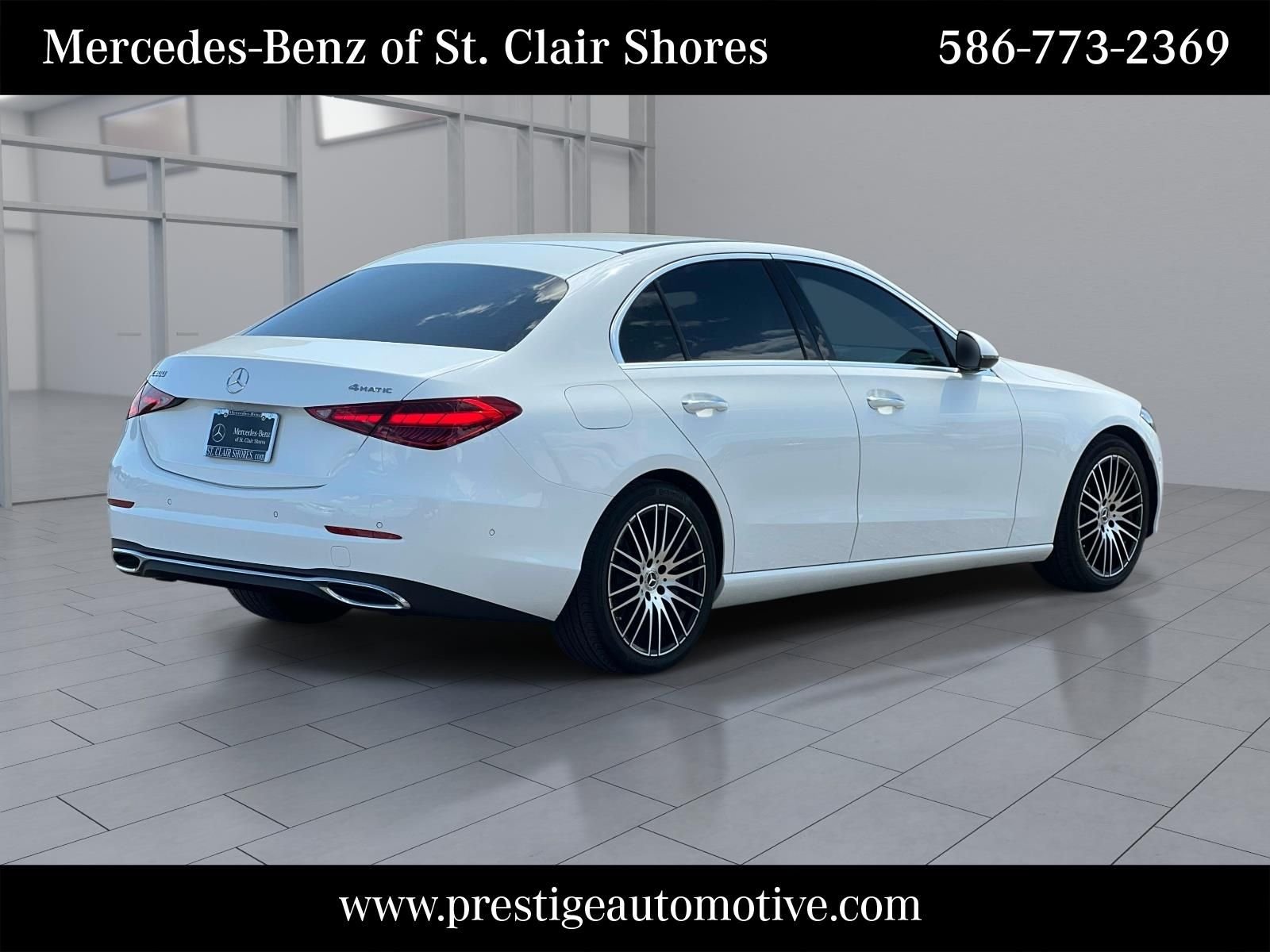 Certified Used 2023 White Mercedes-Benz C 300 image 6