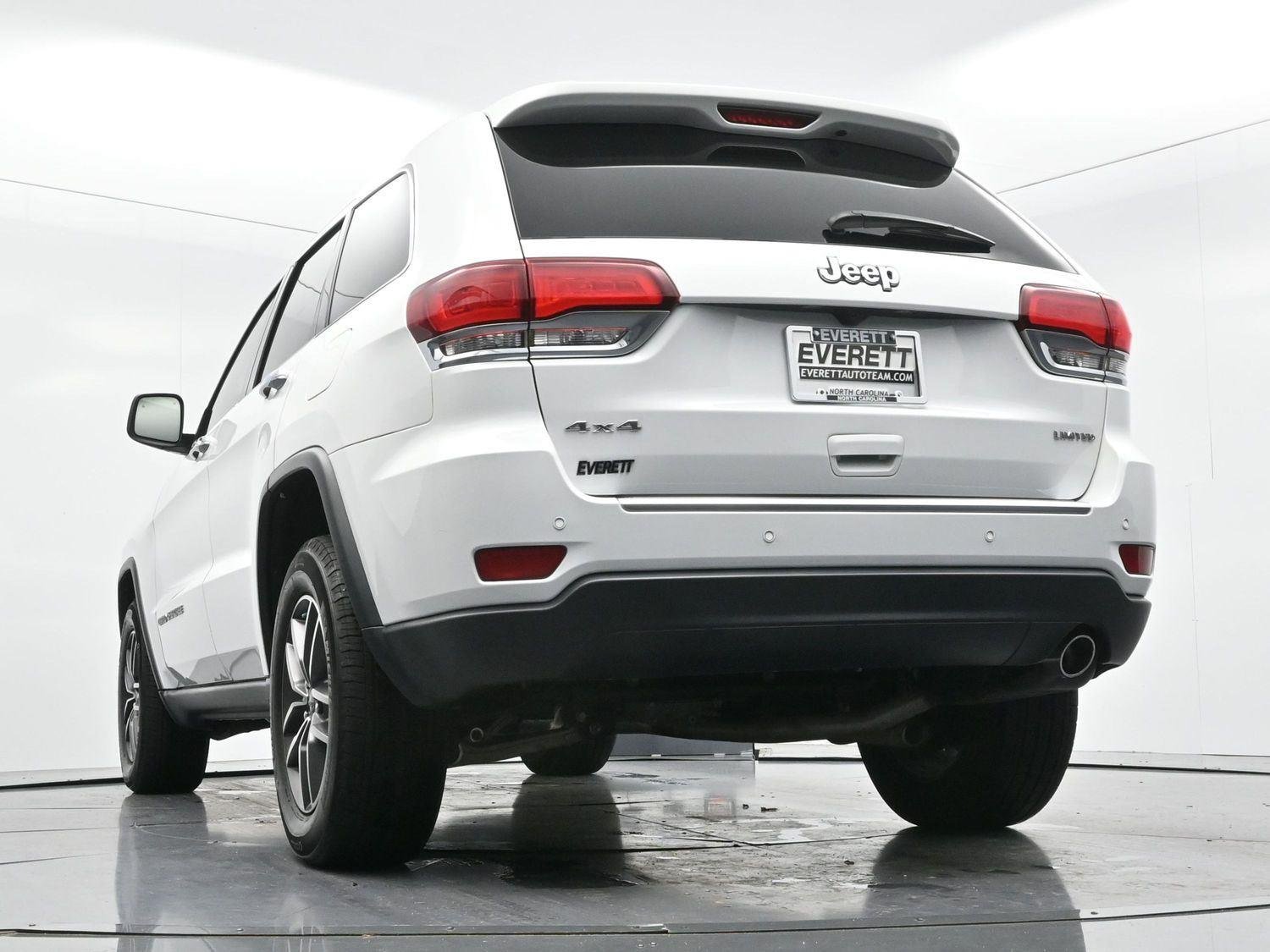 Used 2021 Bright White Clearcoat Jeep Limited image 46
