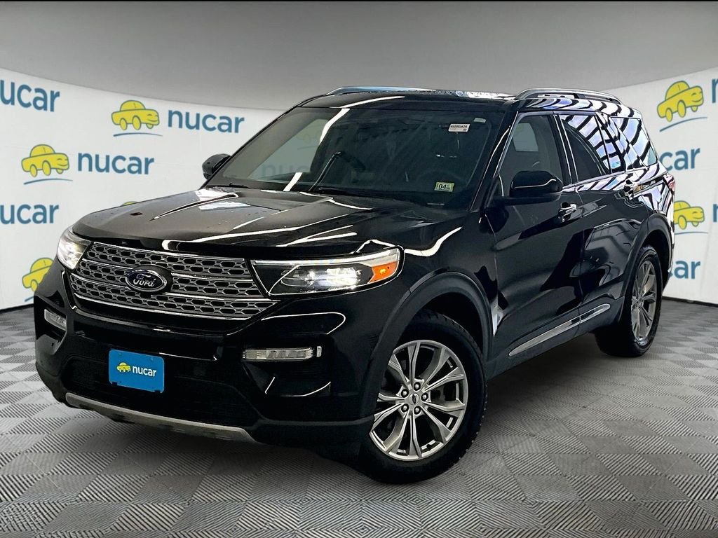 Used 2023 Black Metallic Ford Limited image 3