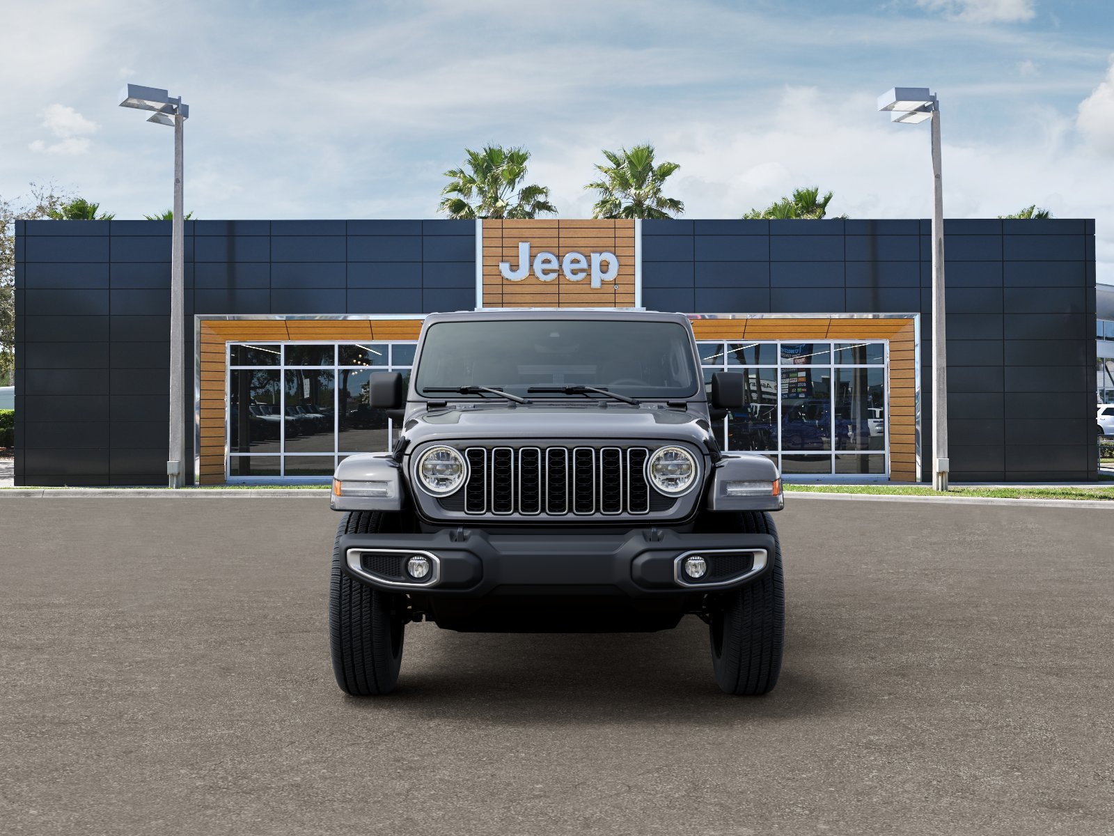 New 2026 Granite Crystal Metallic Clearcoat Jeep Sahara image 32