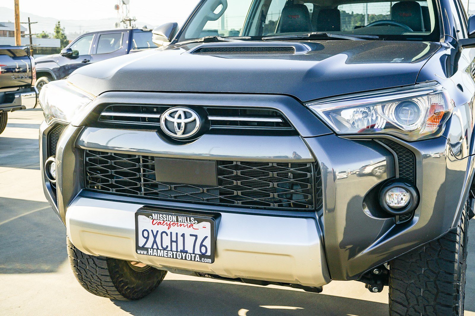 Used 2021 Magnetic Gray Metallic Toyota TRD Off Road Premium image 8