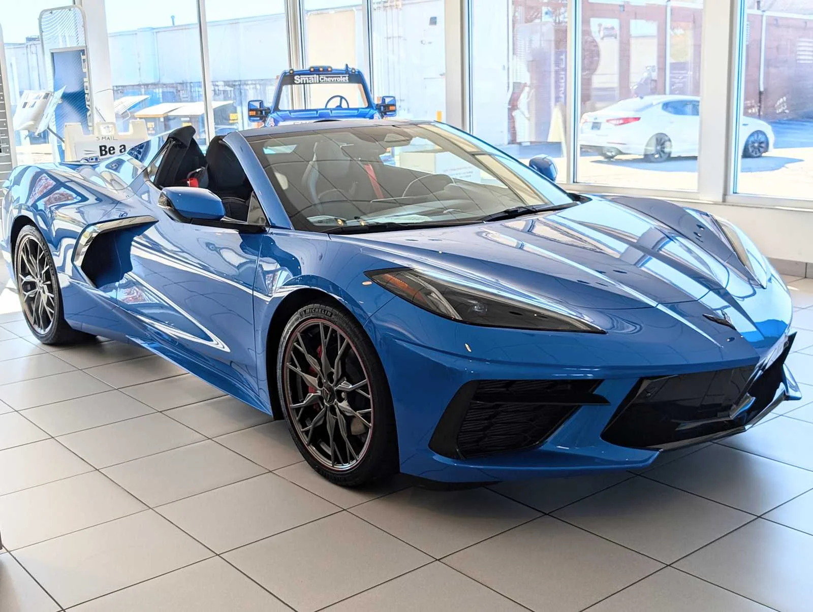 Used 2024 Riptide Blue Metallic Chevrolet 3LT image 38