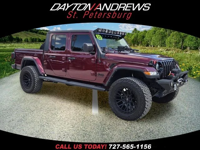 Used 2022 Red Jeep Willys image 1