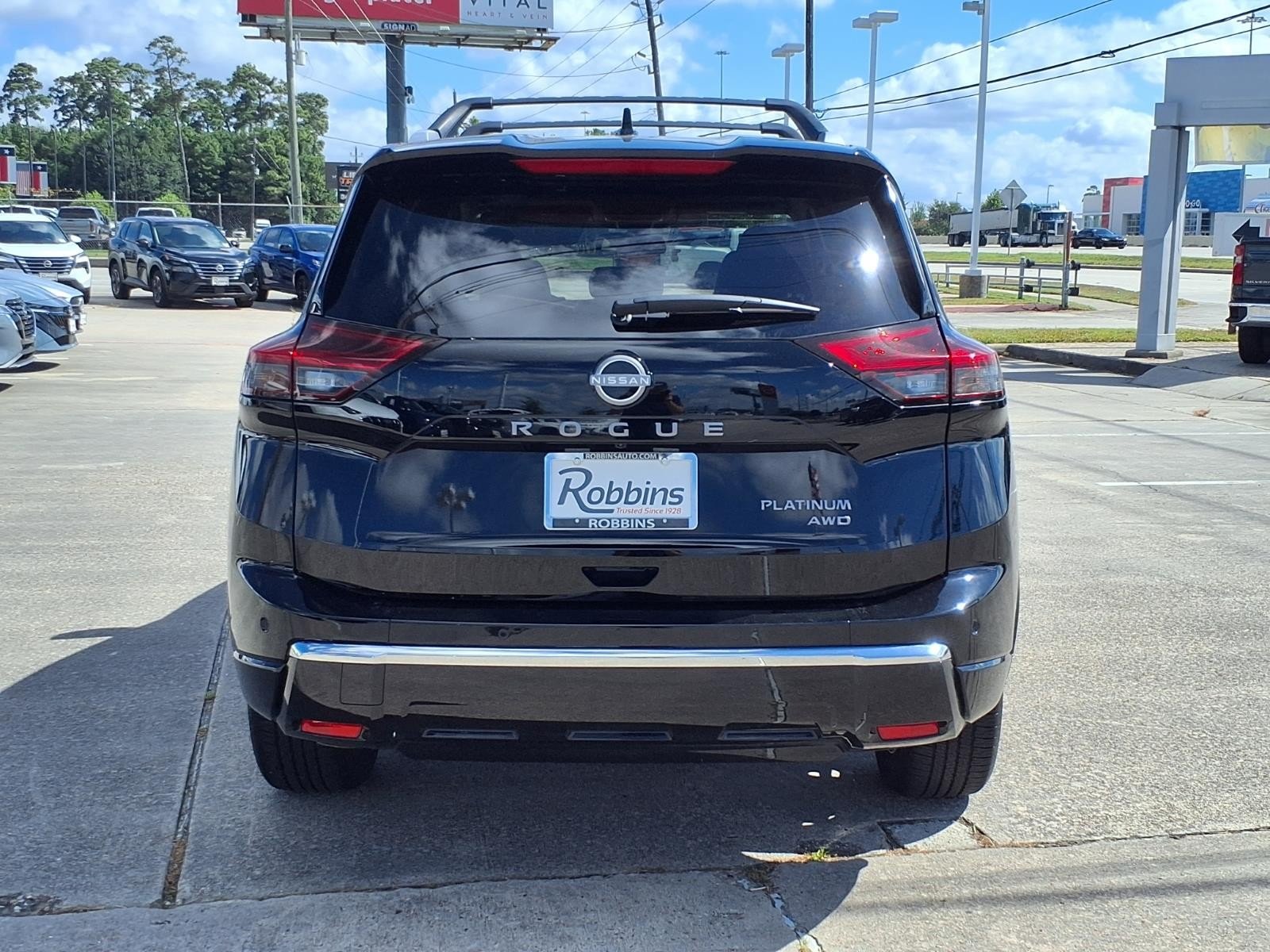 2026 Nissan Rogue Platinum Black at Robbins Nissan