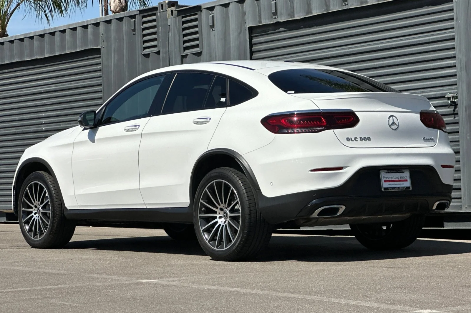 Used 2022 WHITE Mercedes-Benz GLC 300 image 3