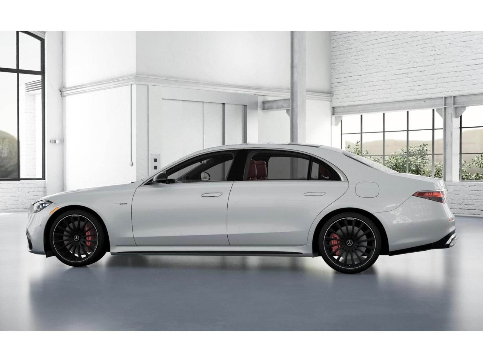 New 2026 MANUFAKTUR Moonlight White Metallic Mercedes-Benz S 63 E AMG® image 35