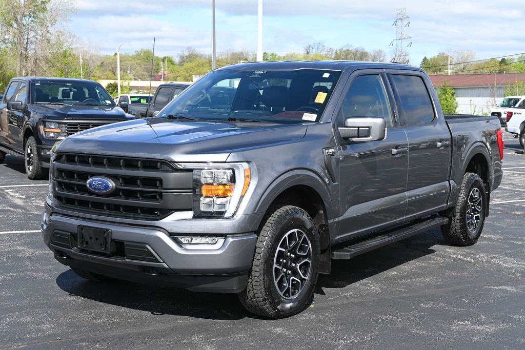 Certified Used 2022 Gray Metallic Ford Lariat image 5