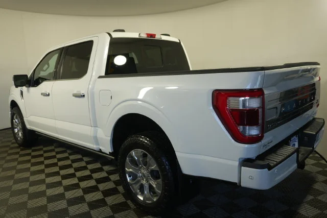 Certified Used 2023 White Metallic Ford Platinum image 5