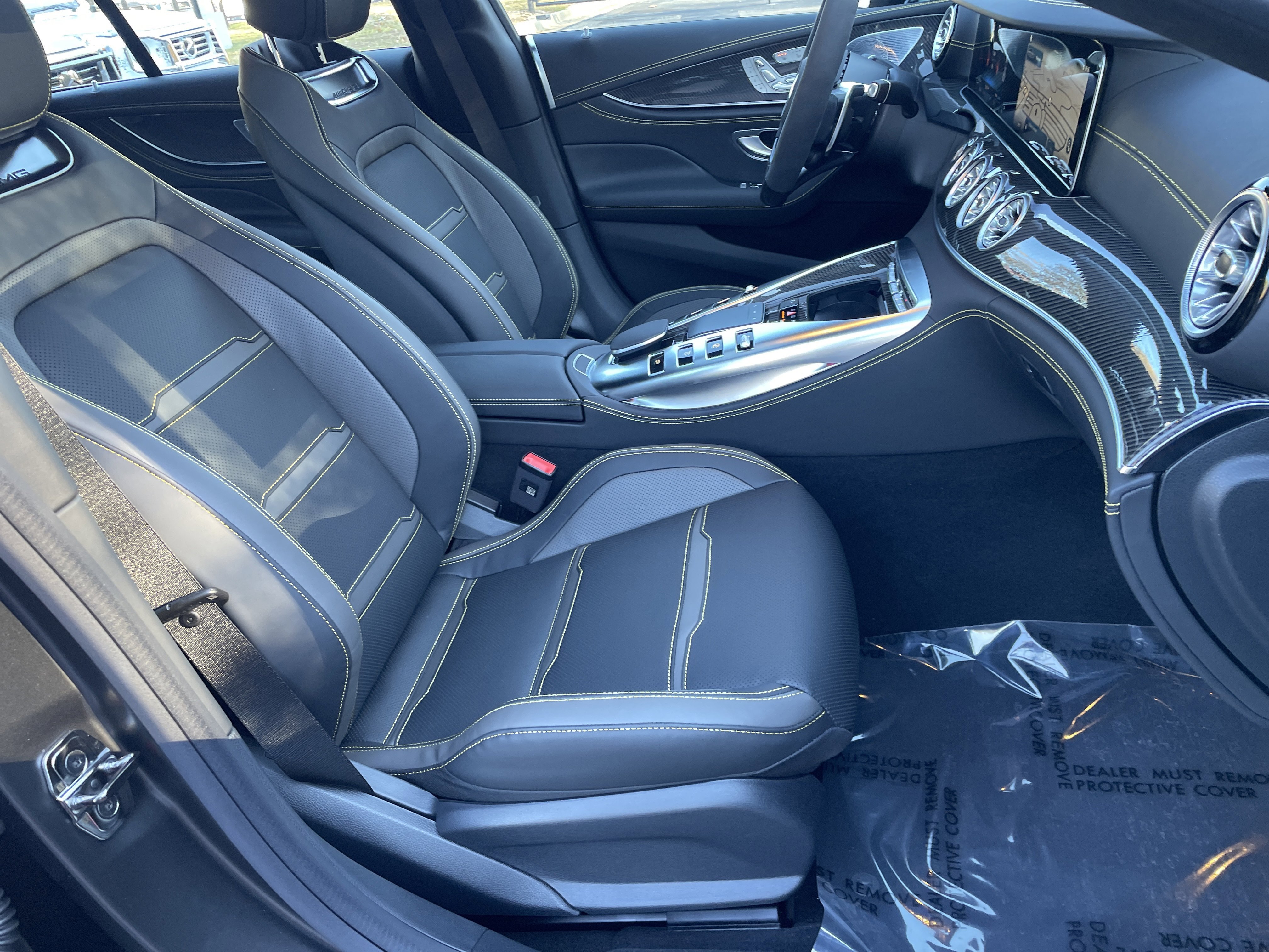 New 2026 MANUFAKTUR Graphite Grey Magno Mercedes-Benz AMG® GT 53 4-Door Coupe image 45