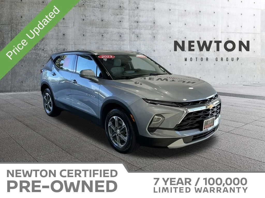 Certified Used 2023 Sterling Gray Metallic Chevrolet LT image 1