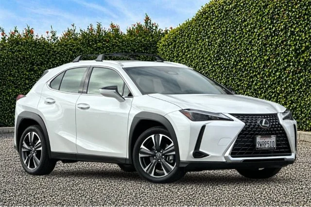 Certified Used 2025 White Lexus 300h image 2