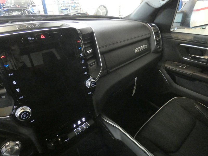New 2027 Diamond Black Crystal Pearl-Coat Exterior Paint RAM Laramie Crew Cab 5