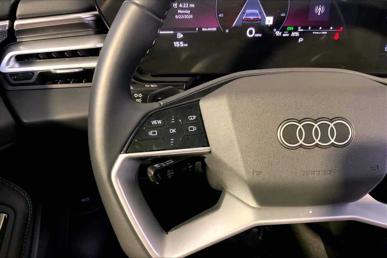 Used 2025 Glacier White Metallic Audi Premium Plus image 24