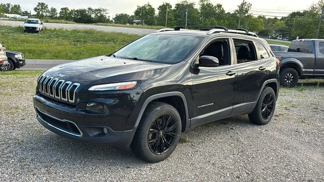 Used 2014 Black Jeep Limited image 2