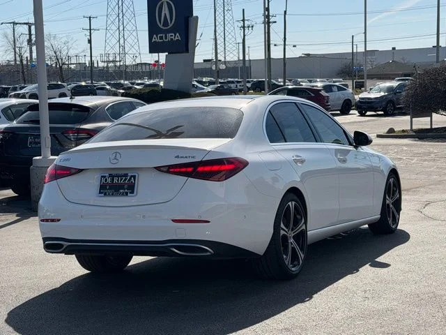 Used 2025 White Mercedes-Benz C 300 image 4