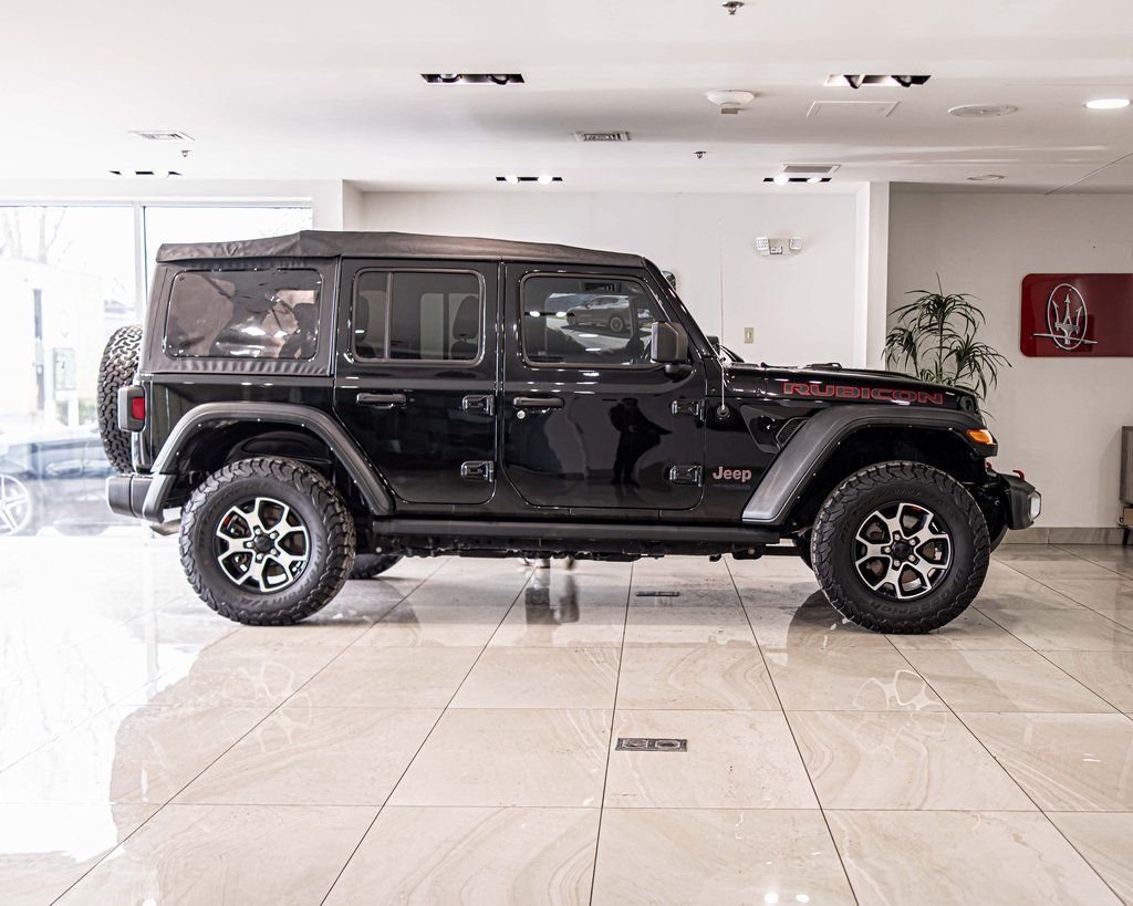 Used 2021 Black Jeep Unlimited Rubicon image 10