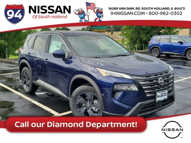 New 2026 Deep Ocean Blue Pearl Nissan SV image 1