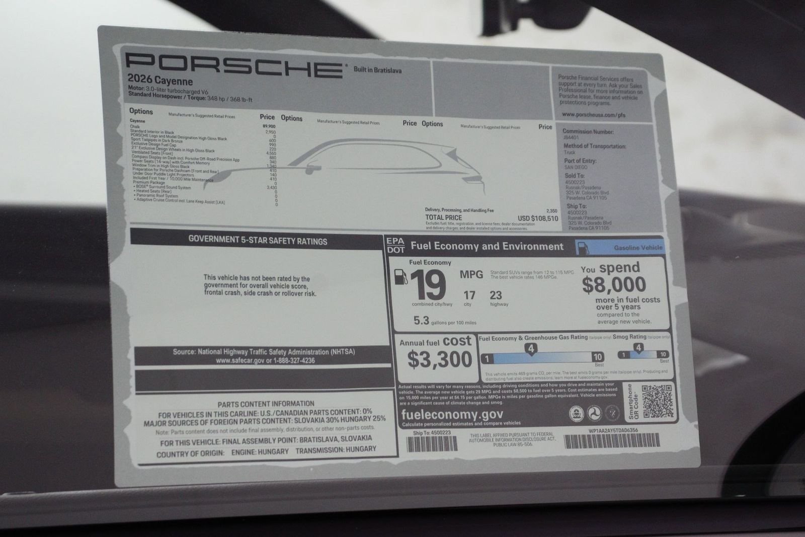 New 2026 Chalk Porsche  image 25