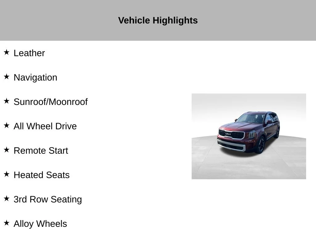 Certified Used 2024 Red Kia EX image 10