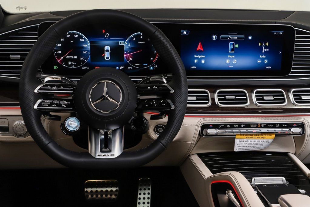 New 2026 Polar White Mercedes-Benz AMG® GLE 53 4MATIC+ Coupe image 36