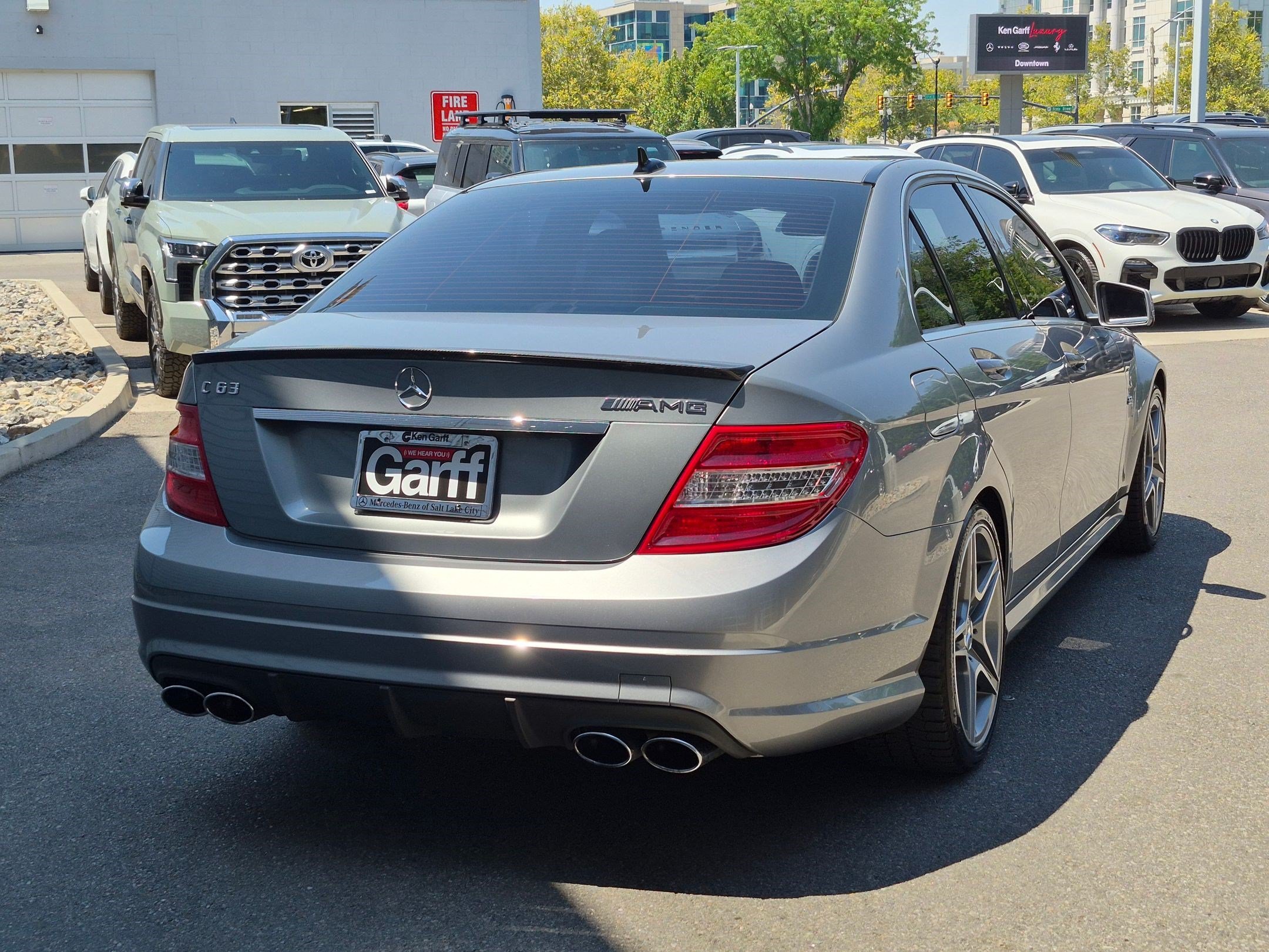 Used 2010 Gray Mercedes-Benz C 63 AMG® image 3