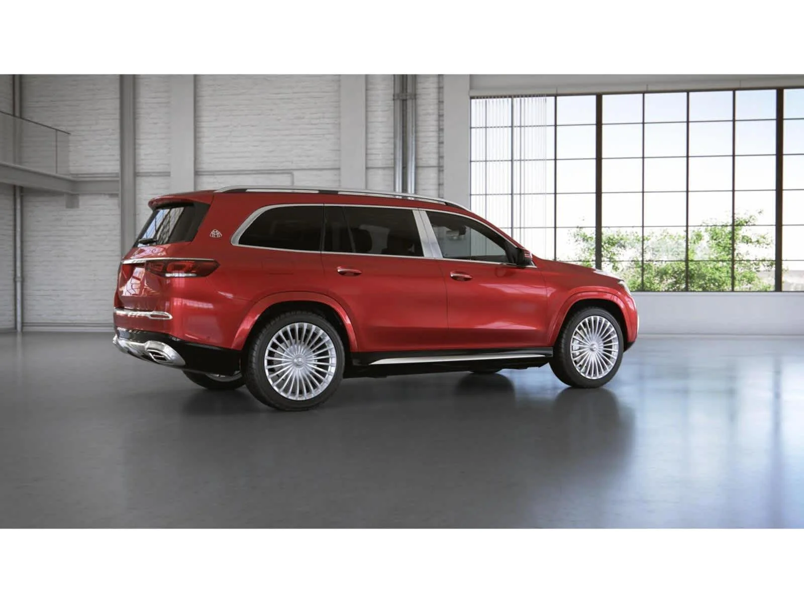 Used 2022 MANUFAKTUR Cardinal Red Metallic Mercedes-Benz Maybach GLS 600 image 19