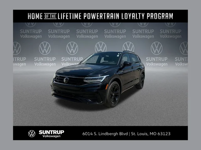 2023 Volkswagen Tiguan 2.0T SE R-Line Black