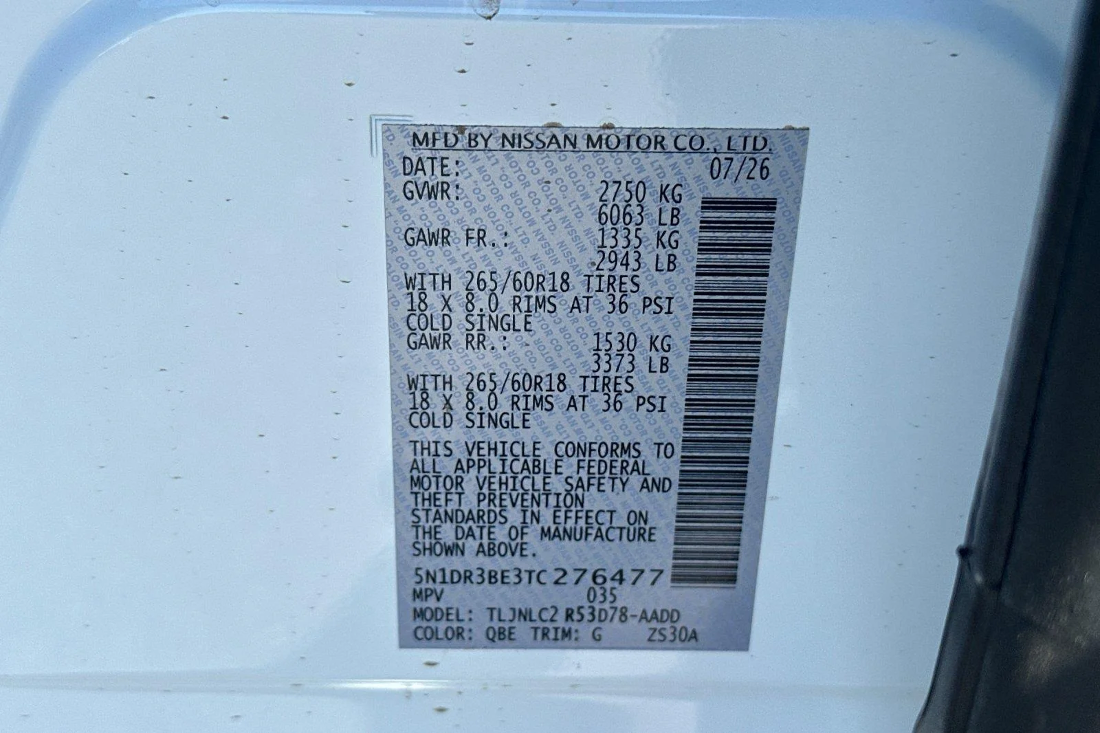 New 2026 Everest White Pearl TriCoat Nissan Rock Creek® image 27