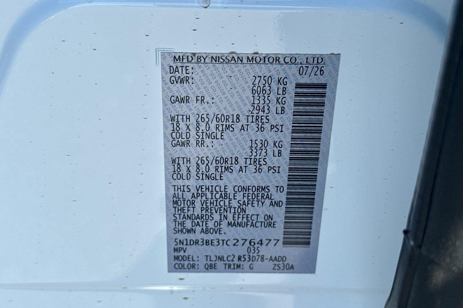 New 2026 Everest White Pearl Tricoat Nissan Rock Creek image 27