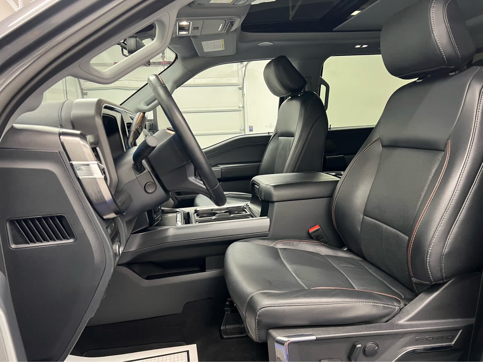 Used 2024 Carbonized Gray Metallic Ford LARIAT image 12