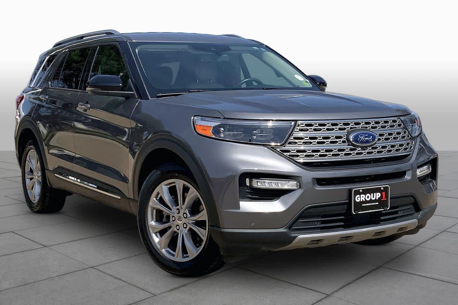 Used 2021 Carbonized Gray Metallic Ford Limited image 3