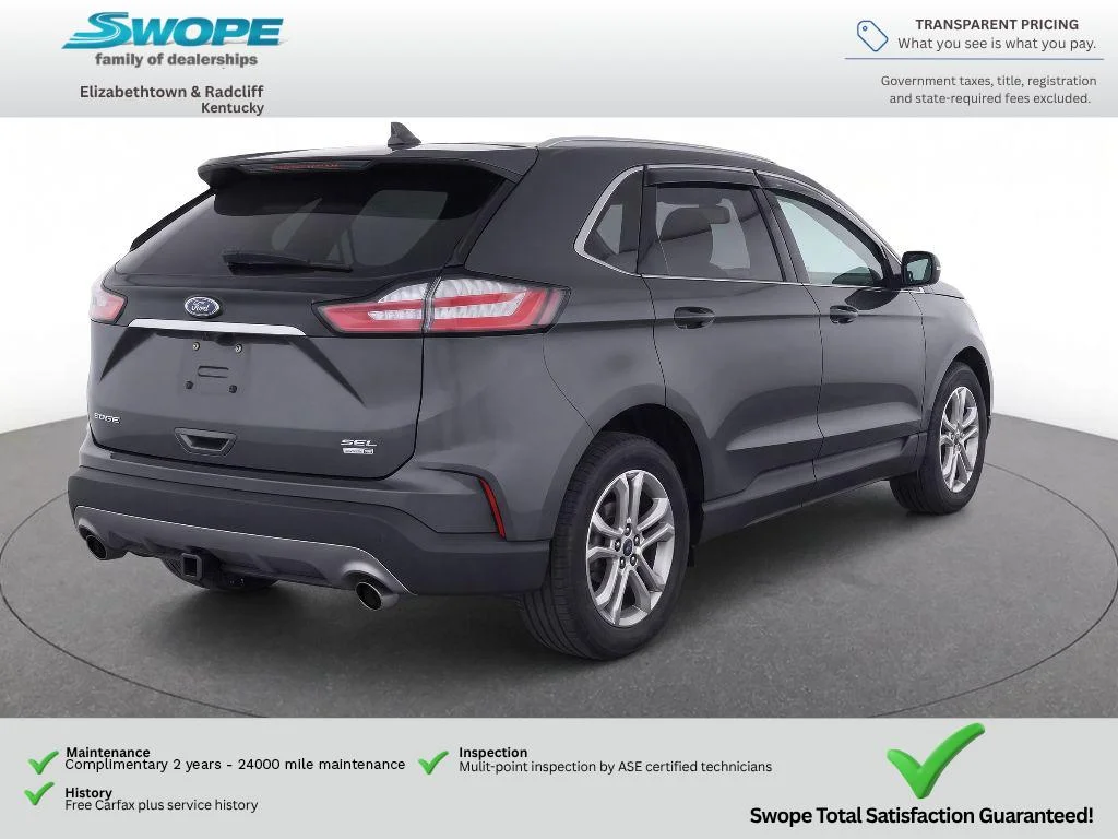 Used 2020 MAGNETIC METALLIC Ford SEL image 4