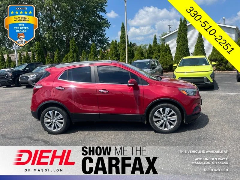 Used 2019 Buick Encore Preferred with VIN KL4CJASB6KB886325 for sale in Massillon, OH