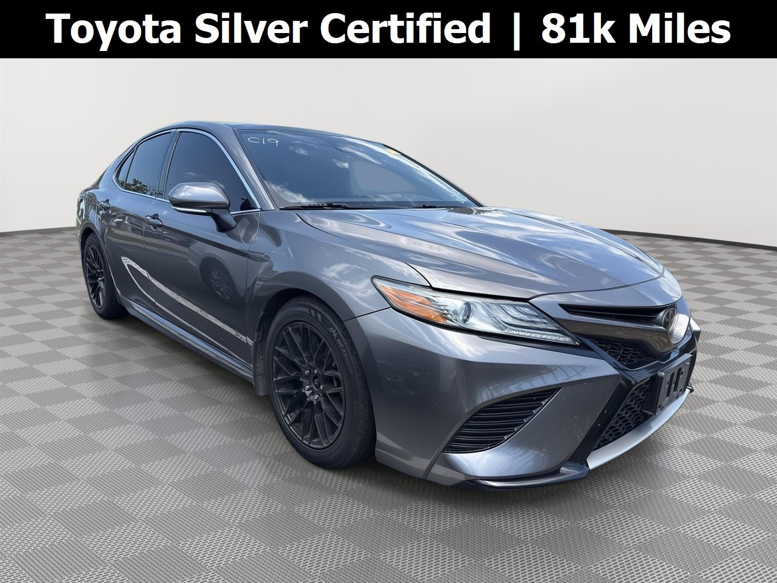 Used 2019 Predawn Gray Mica Toyota XSE image 1