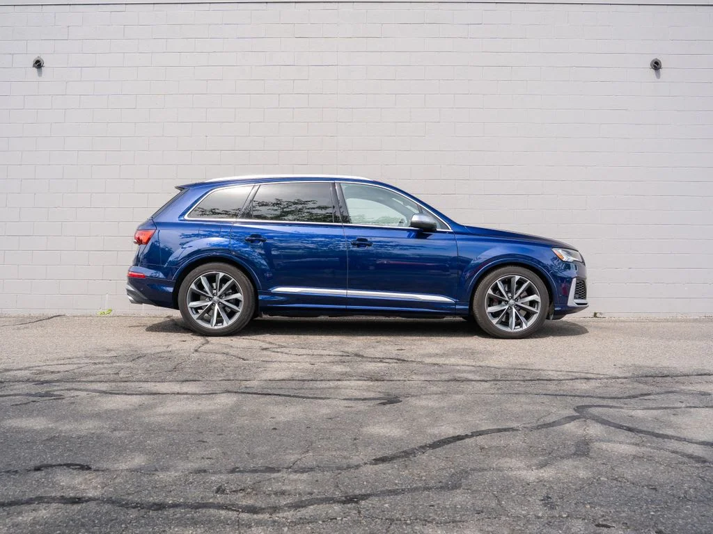 Used 2020 Blue Audi Premium Plus image 8