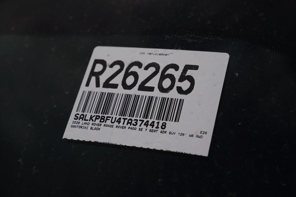 New 2026 Santorini Black Land Rover SE image 41