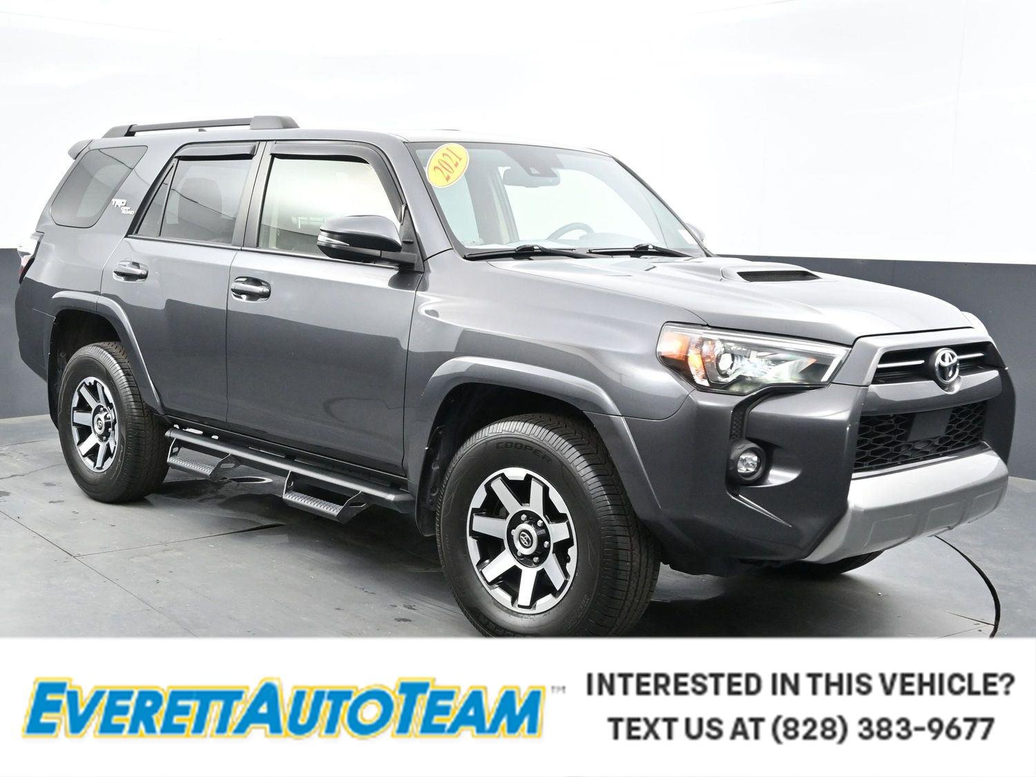 Used 2021 Magnetic Gray Metallic Toyota TRD Off-Road Premium image 1