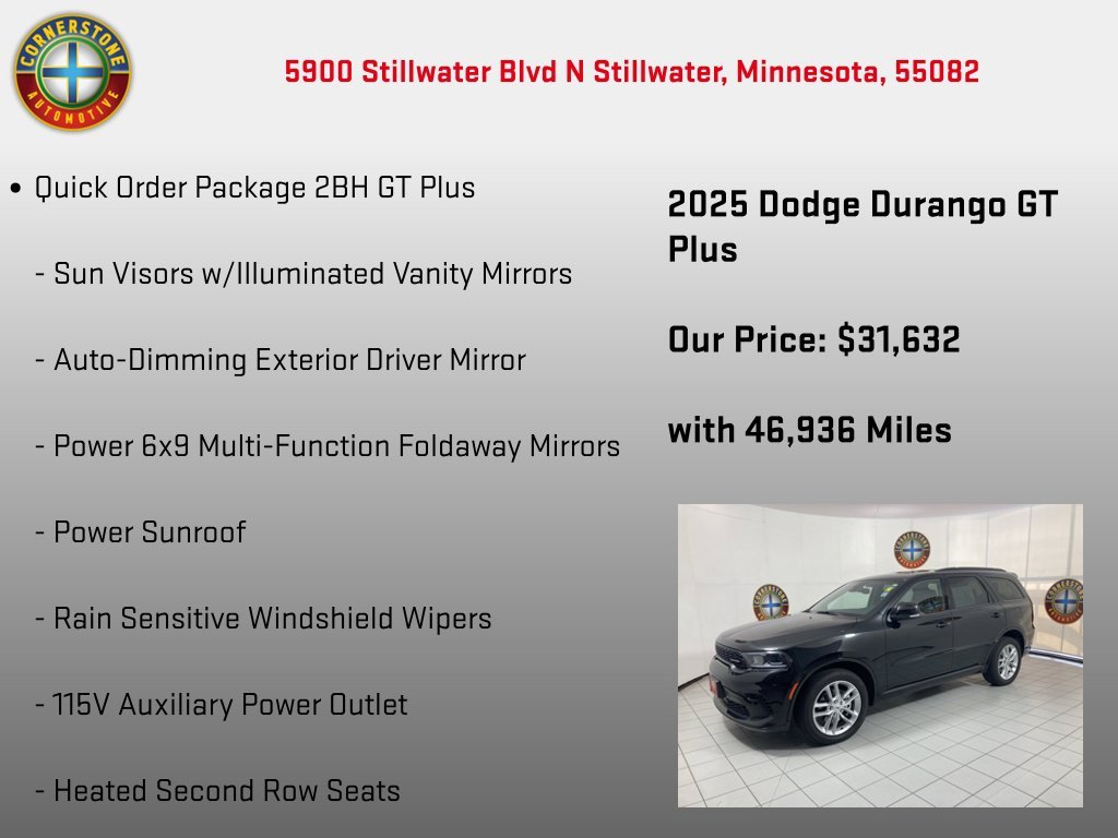 Used 2025 Black Dodge GT Plus image 10