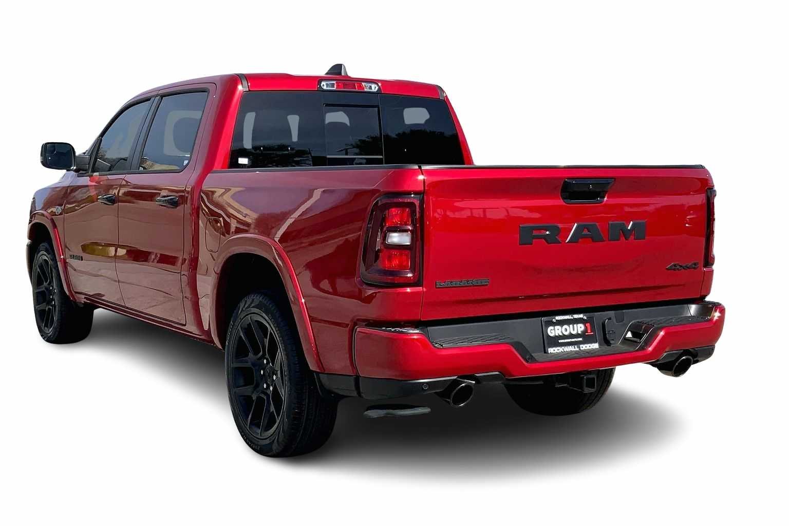 New 2026 Molten Red Pearl-Coat Exterior Paint RAM Laramie image 9
