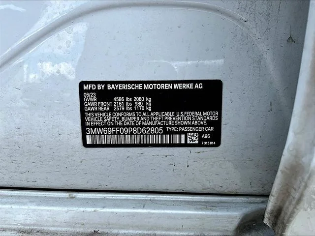 Used 2023 White BMW 330i image 9