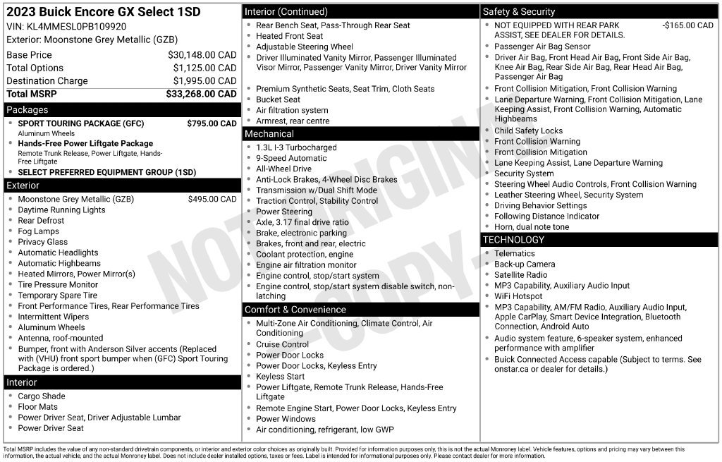 Used 2023 Gray Buick Select image 27