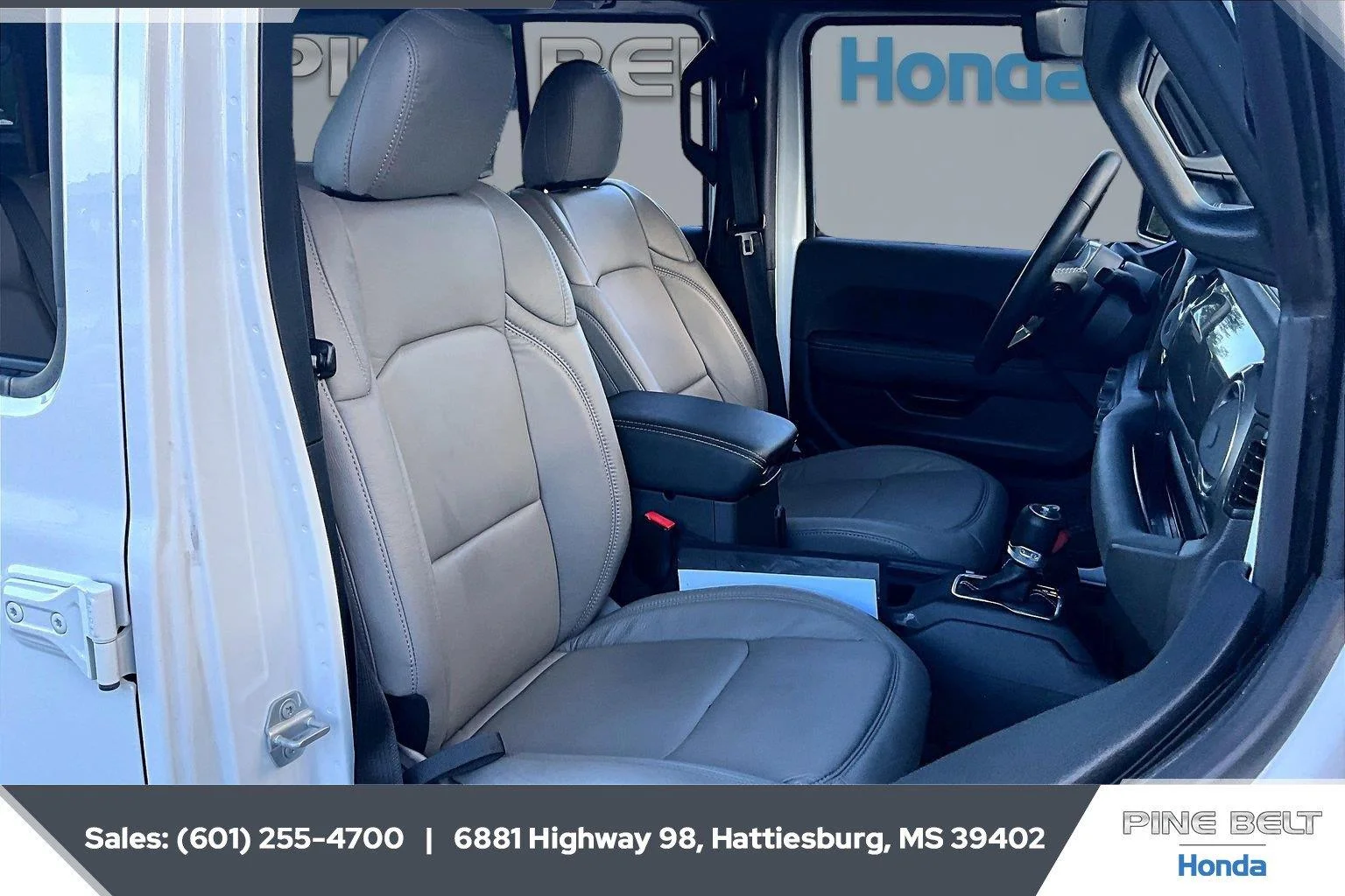 Used 2023 Bright White Clearcoat Jeep Sahara image 6