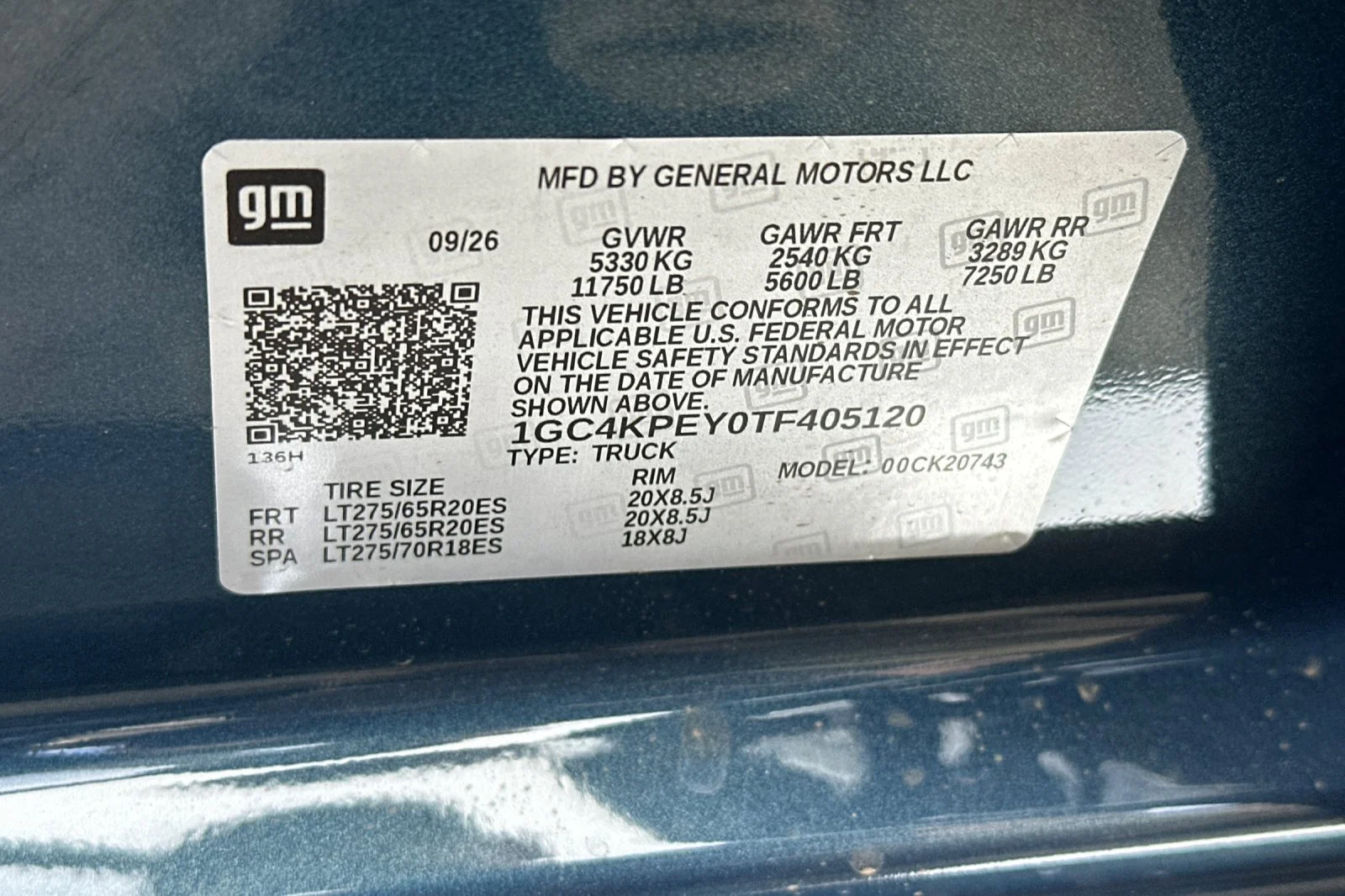 New 2026 Lakeshore Blue Metallic Chevrolet LTZ image 28