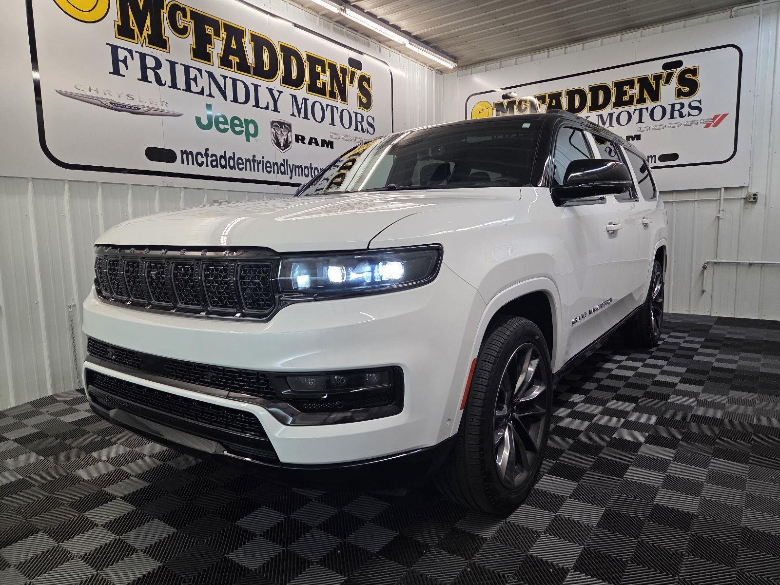 Used 2024 Bright White Clearcoat Jeep Series II image 6
