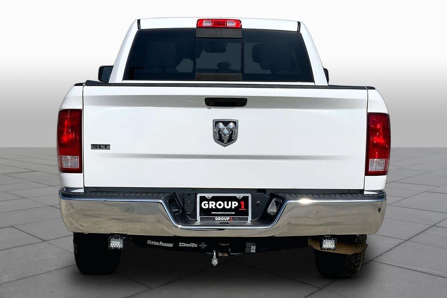 Used 2019 Bright White Clearcoat Ram SLT image 5