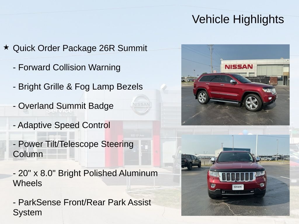 Used 2013 Red Jeep Overland image 8