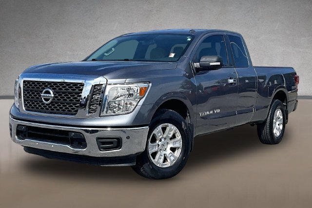 Used 2018 Gun Metallic Nissan SV image 1