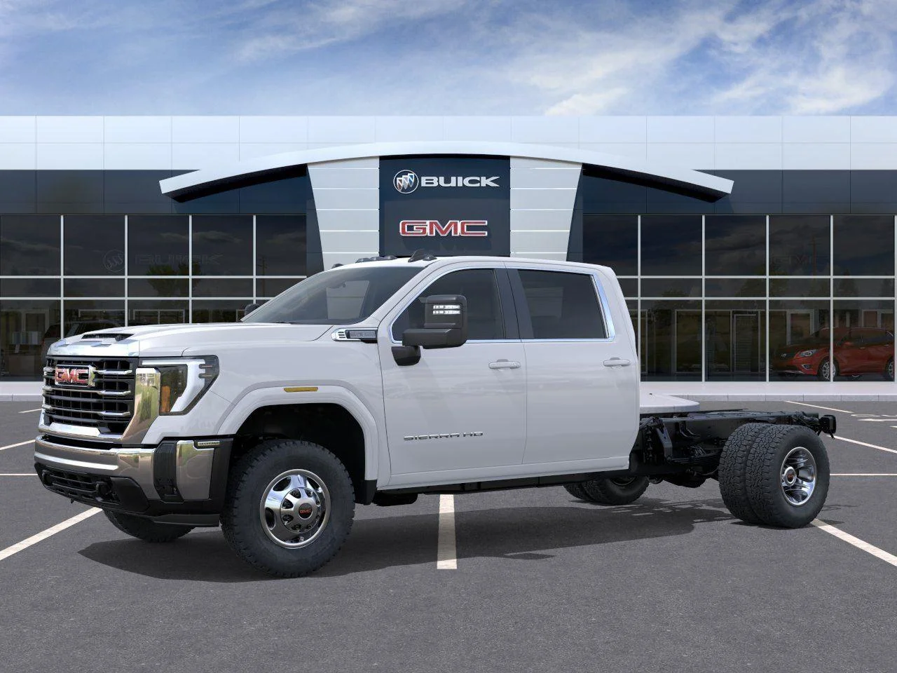 New 2026 Summit White GMC SLE image 2