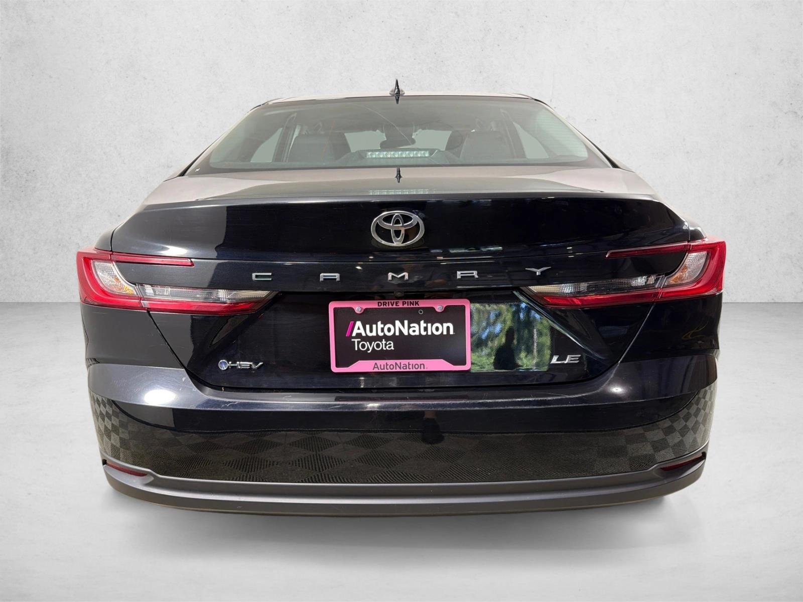 Used 2025 Midnight Black Metallic Toyota LE image 4